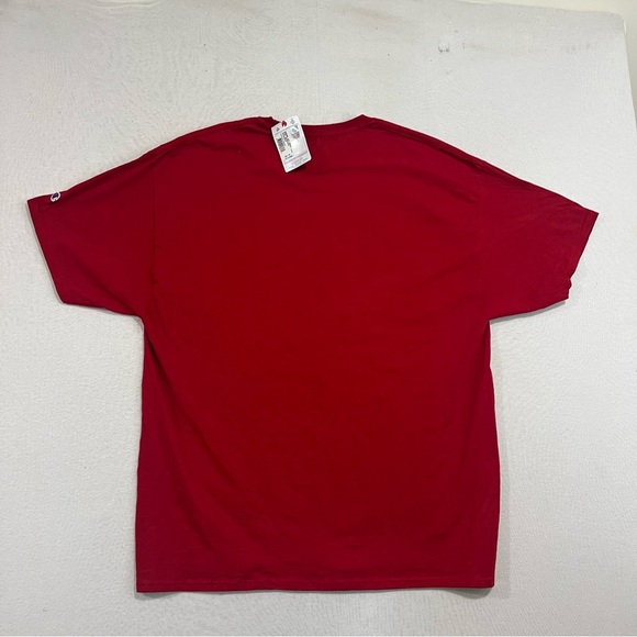 Champions Men Red Tee Shirt Santa Clara Authentic Athleticwear Size XXL - Picture 2 of 8